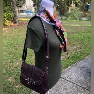 VTG Purse and Scarf Set Purse by Plum 60s Neck Head Scarf